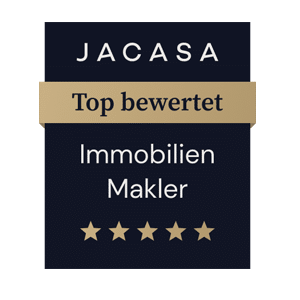 Siegel JACASA Top bewertet Immobilienmakler